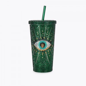 Accessoires Kurt Geiger Crystal Tumbler Femme Vert | XLZE-65319