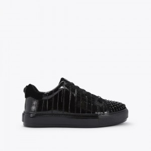 Basket Kurt Geiger Laney Eel Homme Noir | NPMJ-73892