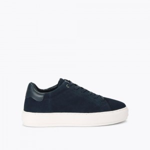 Basket Kurt Geiger Laney Homme Bleu Marine | FMZY-71034