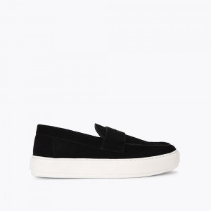 Basket Kurt Geiger Laney Slip On Homme Noir | HSEC-21309