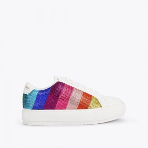 Basket Kurt Geiger Laney Stripe Crystal Femme Multicolor/Other | FXEB-82437