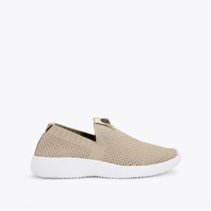 Basket Kurt Geiger Lorna Femme Doré | LFIP-78649