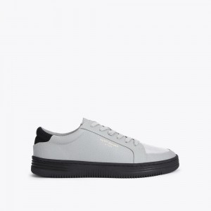 Basket Kurt Geiger Valadez Homme Grise | JQDC-90467