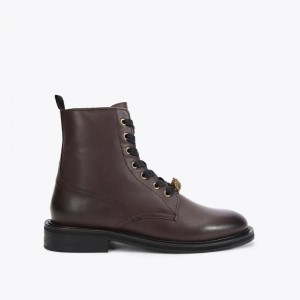 Bottines Kurt Geiger Bank Homme Marron | SYDX-72163