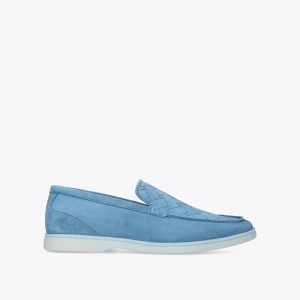 Chaussure Casual Kurt Geiger Hugo Homme Bleu | RZSK-21349