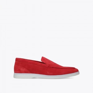 Chaussure Casual Kurt Geiger Hugo Homme Rouge | QZMU-27690