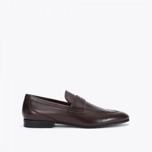 Chaussure Habillée Kurt Geiger Ali Loafer Homme Marron | KTVU-16742