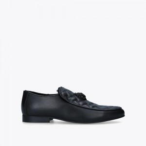 Chaussure Habillée Kurt Geiger Hugh Eagle Fur Homme Noir | OGNW-15378