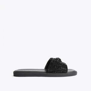 Claquette Kurt Geiger Oscar Gem Homme Noir | RZME-84965