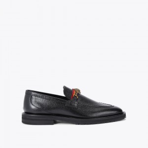 Mocassin Kurt Geiger Bates Homme Noir | EARI-57631