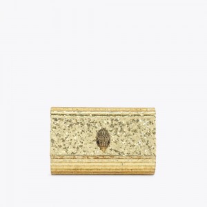 Pochettes Kurt Geiger Drench Party Eagle Femme Doré | IODY-36298