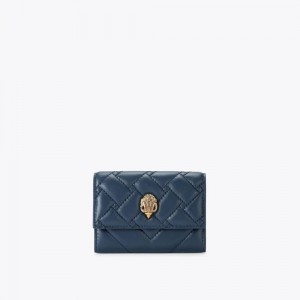 Porte-Carte Kurt Geiger Femme Bleu Noir | TCLE-15830