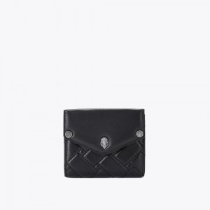 Portefeuilles Kurt Geiger Hackney Mini Femme Noir | MJSG-79058