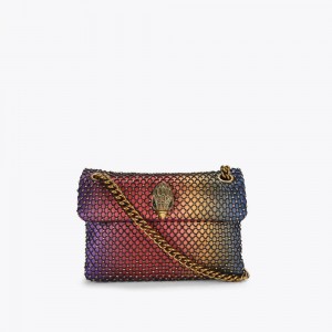 Sac Mini Kurt Geiger Fabric Kensington Femme Multicolore | ISCE-34815