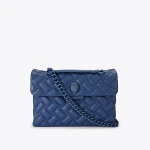 Sac Mini Kurt Geiger Kensington Drench Femme Bleu | LVJN-62475