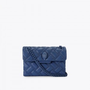 Sac Mini Kurt Geiger Kensington Drench Femme Bleu | RZIO-18357