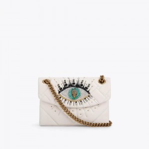 Sac Mini Kurt Geiger Kensington Evil Eye Femme Beige | ANLM-78024