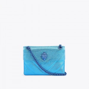 Sac Mini Kurt Geiger Kensington Femme Bleu | ZGWI-92138