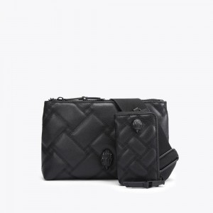 Sac Mini Kurt Geiger Kensington Femme Noir | LWZH-58641