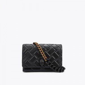 Sac Mini Kurt Geiger Kensington Femme Noir | ZGOX-17458