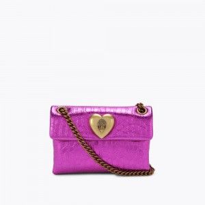 Sac Mini Kurt Geiger Kensington Femme Violette | FCIE-03687