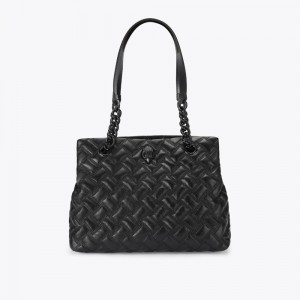 Sacs Fourre Tout Kurt Geiger Kensington Drench Femme Noir | CLKM-36915