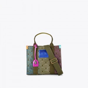 Sacs Fourre Tout Kurt Geiger Small Southbank Femme Vert | ACIW-60435