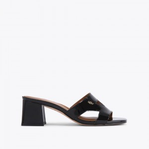 Sandale Kurt Geiger Odina Block Femme Noir | TVJB-10384