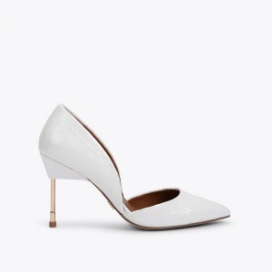 Talons Kurt Geiger Bond 90 Femme Blanche | TSOC-59467