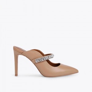 Talons Kurt Geiger Duke Femme Marron | RNFE-89570