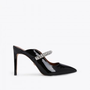 Talons Kurt Geiger Duke Femme Noir | TWUB-58073