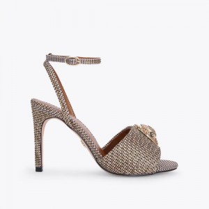 Talons Kurt Geiger Kensington Femme Beige | WXKH-57108