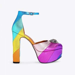 Talons Kurt Geiger Kensington Plateforme Femme Multicolor/Other | LIRN-30982