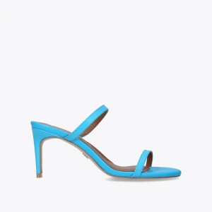 Talons Kurt Geiger Petra Mule Femme Bleu | BEZR-04253