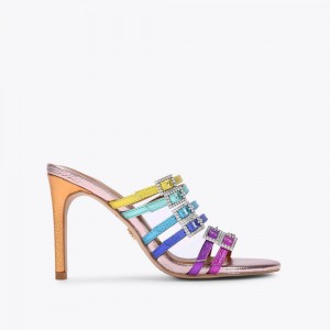 Talons Kurt Geiger Pierra Mule Femme Multicolor/Other | LGXT-67518