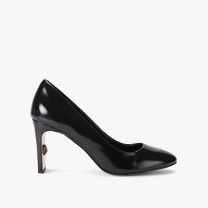 Talons Kurt Geiger Victoria Court Femme Noir | SFXZ-23791