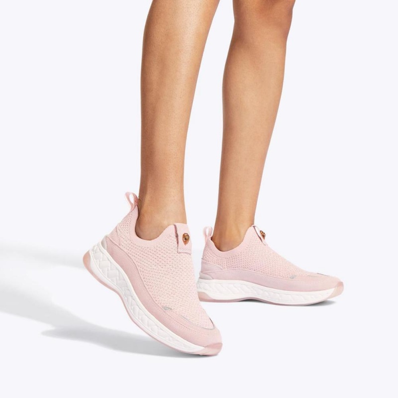 Basket Kurt Geiger Kensington Slip On Femme Rose | ONBI-86053