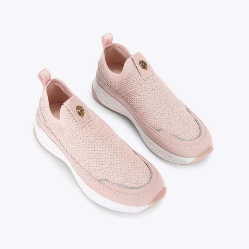 Basket Kurt Geiger Kensington Slip On Femme Rose | ONBI-86053