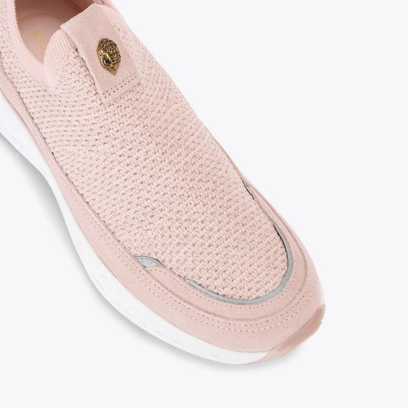 Basket Kurt Geiger Kensington Slip On Femme Rose | ONBI-86053