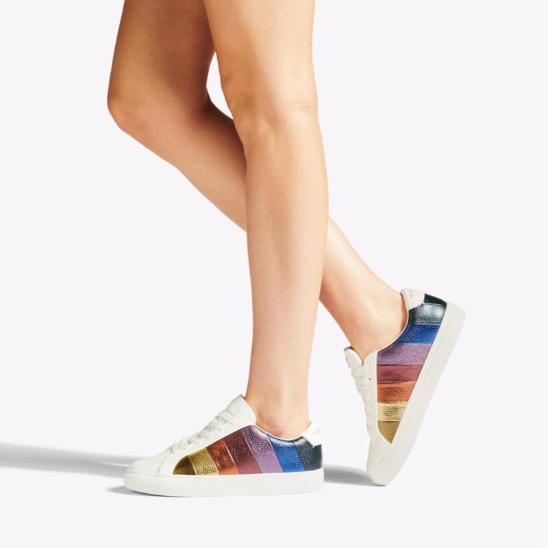 Basket Kurt Geiger Lane Stripe Femme Multicolore | PFEV-64325