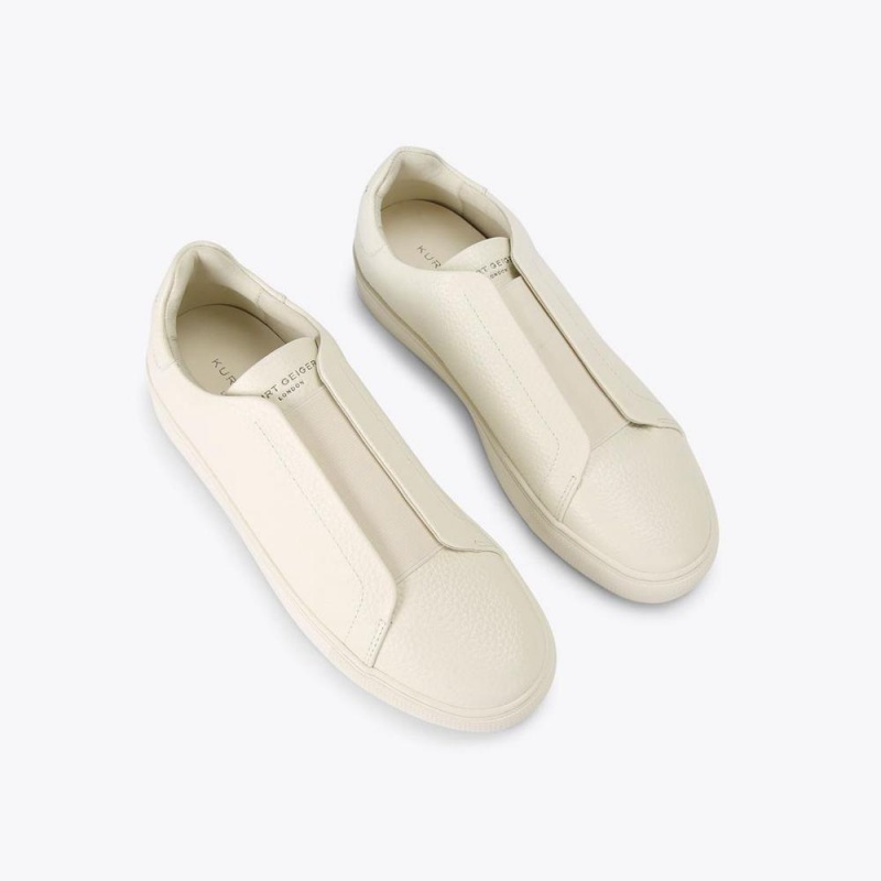 Basket Kurt Geiger Lennon Slip On Homme Beige | ABHW-23680