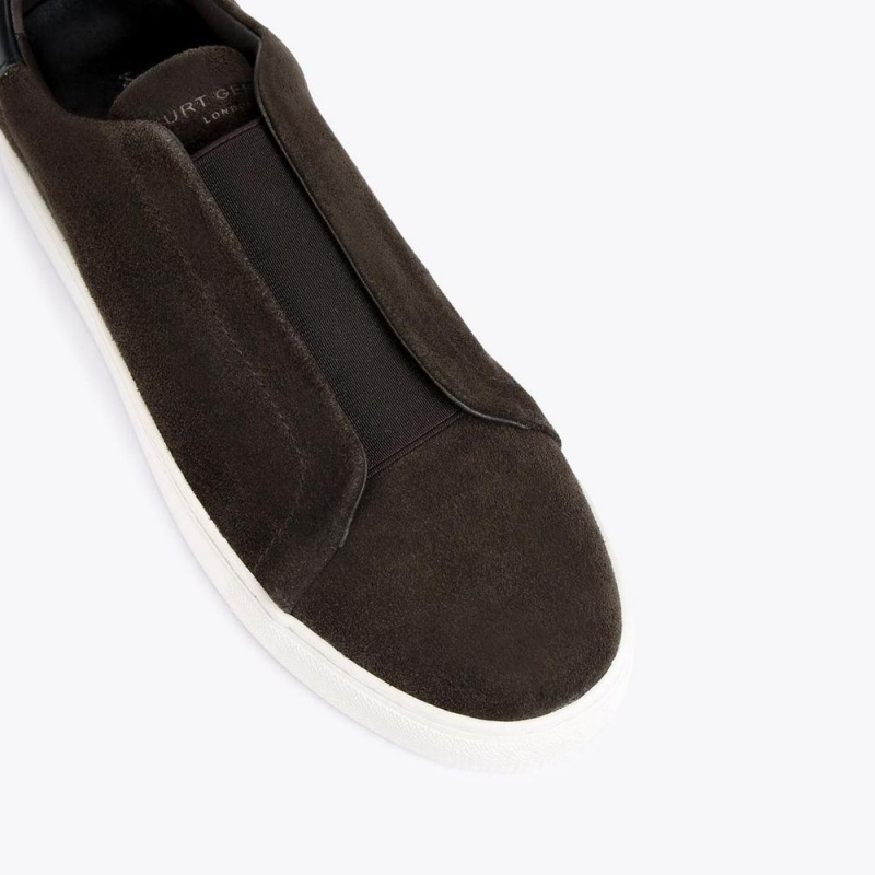 Basket Kurt Geiger Lennon Slip On Homme Marron | RJGI-96231