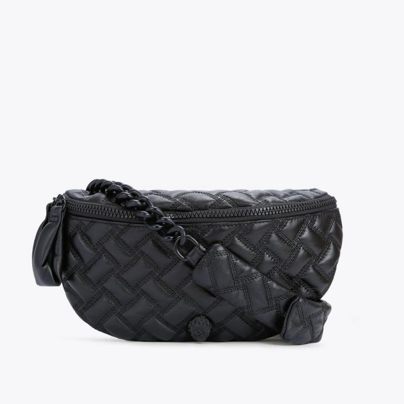 Belts Bags Kurt Geiger Kensington Drench Femme Noir | USTD-01978