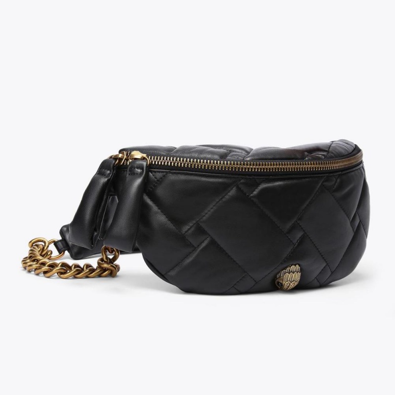 Belts Bags Kurt Geiger Kensington Femme Noir | SHNA-89564