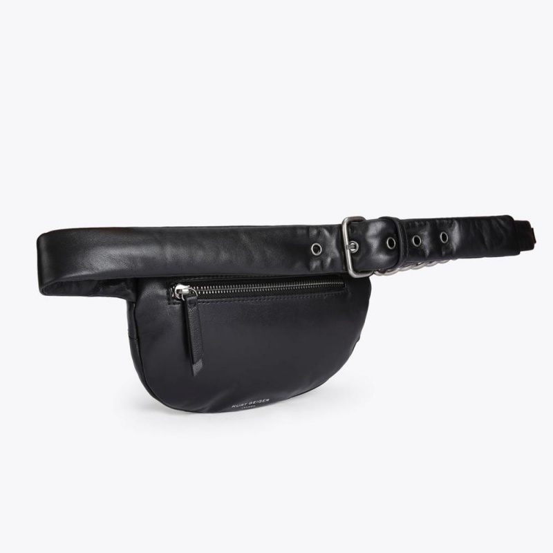 Belts Bags Kurt Geiger Small Kensington Femme Noir | AJHV-45801