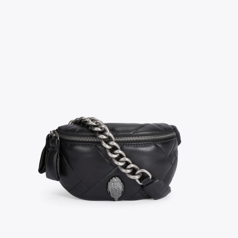 Belts Bags Kurt Geiger Small Kensington Femme Noir | AJHV-45801