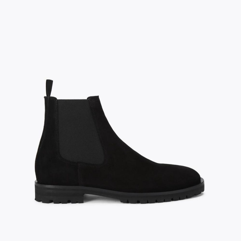 Bottines Chelsea Kurt Geiger Hunt Homme Noir | UXAM-15284