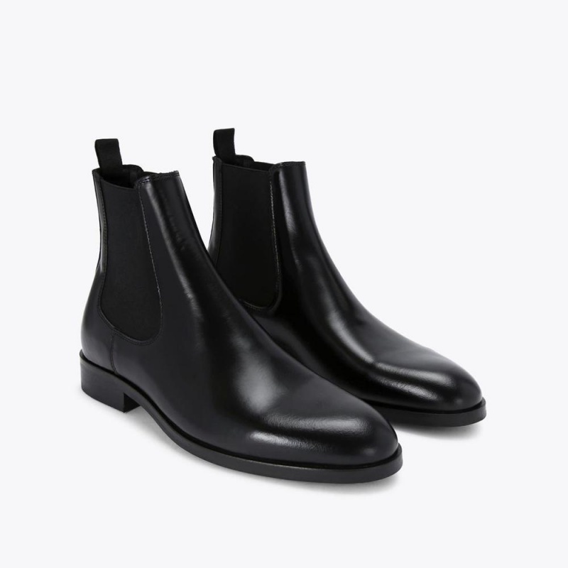 Bottines Chelsea Kurt Geiger Hunter Homme Noir | SPQX-16045