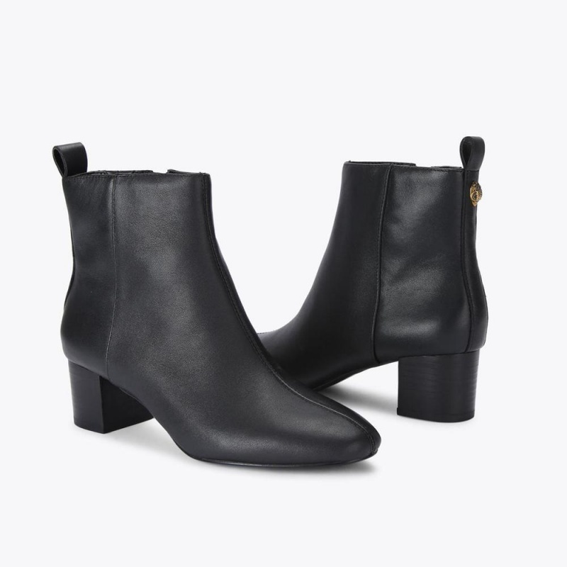 Bottines Kurt Geiger Elmer Femme Noir | QEVZ-75364