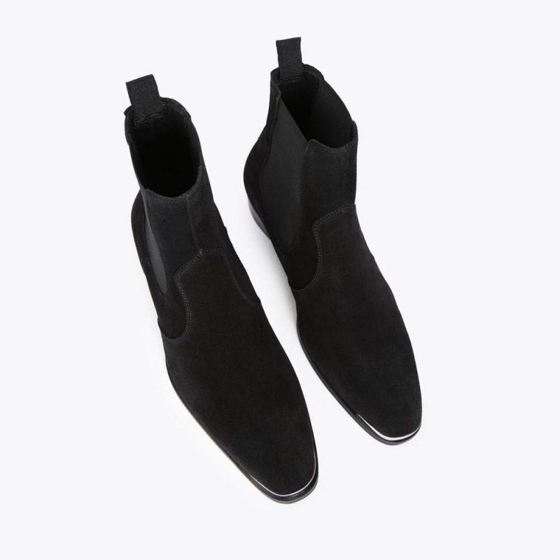 Bottines Kurt Geiger Gild Homme Noir | NCBV-98510